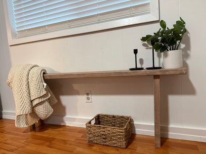 The Minimalist Farmhouse Bench