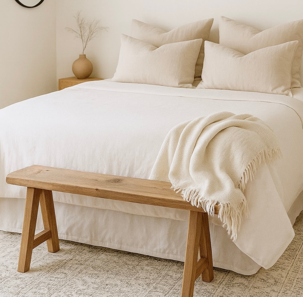 The Hearthwood Oak Bench